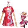 Oshi No Ko Hoshino Ruby in a Spring Festival Qipao Cosplay Costume