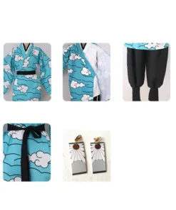 Demon Slayer Tanjirou Kamado Kimono Cosplay Costume