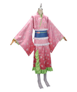 Demon Slayer Kanroji Mitsuri Kimono Cosplay Costume