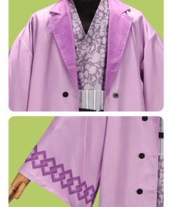 Demon Slayer Shinazugawa Genya Kimono Cosplay Costume