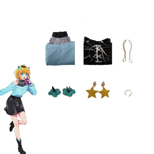 Oshi No Ko Ai Hoshino Mem Cho Cosplay Costume