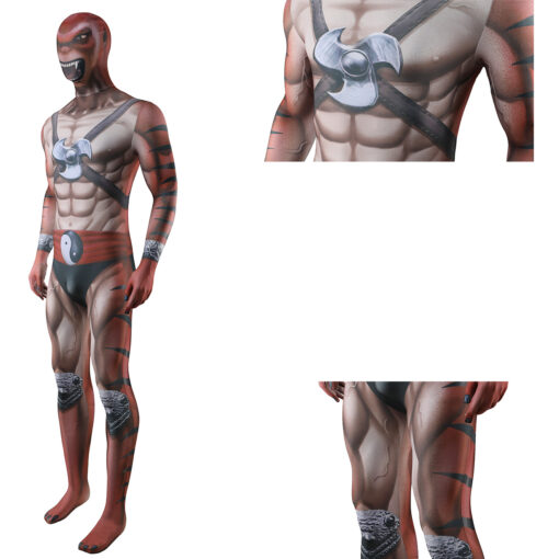 Mortal Kombat Kintaro Bodysuit Cosplay Costume