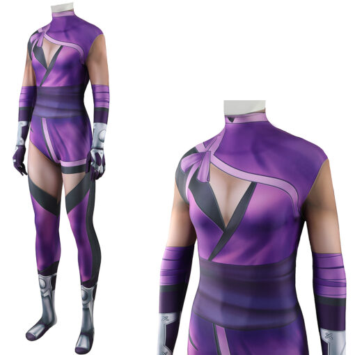 Mortal Kombat Mileena Bodysuit Cosplay Costume