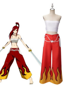 Fairy Tail Erza Scarlet Cosplay Costume