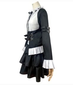 Fairy Tail Erza Scarlet Maid outfit Cosplay Costume