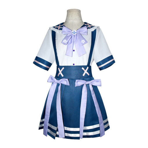 Vtuber Minato Aqua Cosplay Costume Sailor Uniform