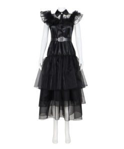 Wednesday Adams Ball Gown Cosplay Costume