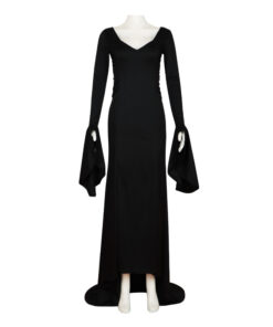 Wednesday Morticia Addams Performance Dress Cosplay Costume