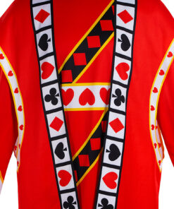 Alice in Wonderland King of Hearts poker Cosplay Costume