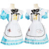 Alice in Wonderland Lolita Poker Dress Cosplay Costume