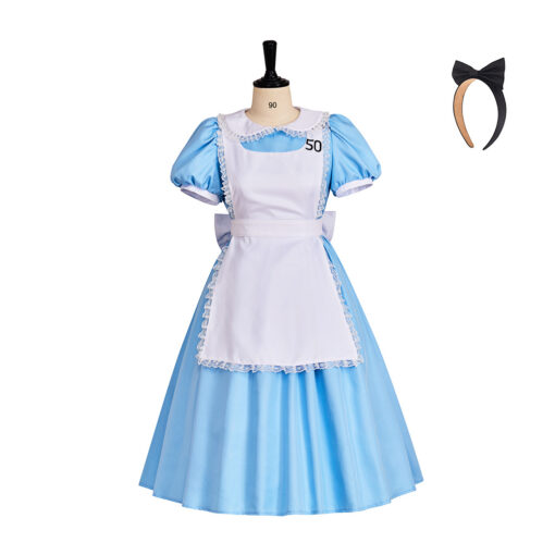 Alice in Wonderland Alice the Maid Dress Cosplay Costume