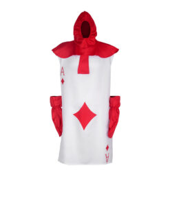 Alice in Wonderland Poker Warrior Cube Cosplay Costume