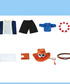 One Piece Fire Fist Portgas D. Ace Cosplay Costume