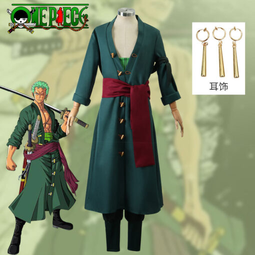 One Piece Zoro Roronoa Cosplay Costume