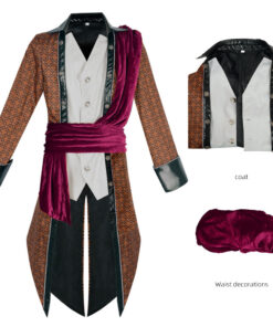 Pirates of the Caribbean Men Pirates Cosplay Costume