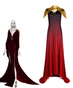 Castlevania Carmilla Cosplay Costume the Vampire Queen Dress