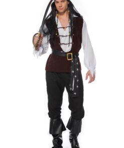 Pirates of the Caribbean Skull Symbol Cosplay Costume