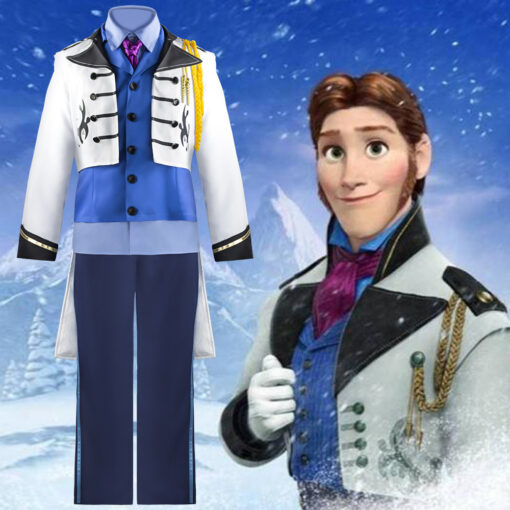 Frozen Hans Prince Cosplay Costume