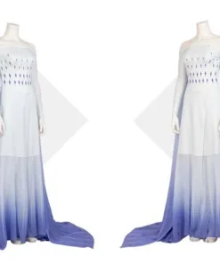 Frozen Elsa Princess Dress Cosplay Costume