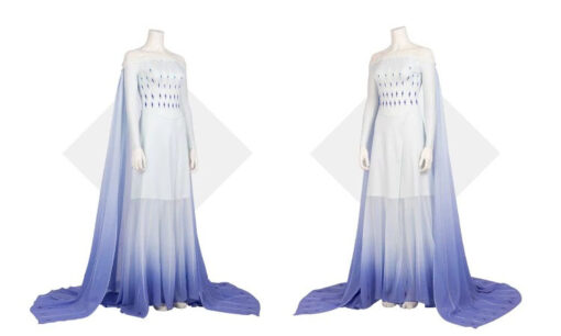 Frozen Elsa Princess Dress Cosplay Costume