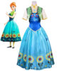 Frozen Anna Princess Ball Gown Cosplay Costume