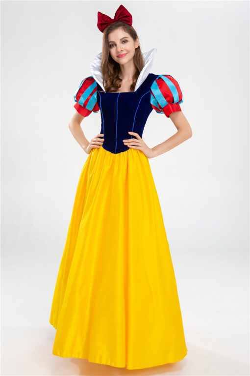 Frozen Snow White Princess Dress Cosplay Costume