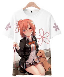 My Youth Romantic Comedy Is Wrong Yukinoshita Yukino T-shirt Cosplay Costume