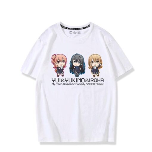 My Youth Romantic Comedy Is Wrong Yukinoshita Yukino T-shirt Cosplay Costume