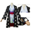 One Piece Nico Robin Kimono Cosplay Costume