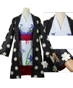 One Piece Nico Robin Kimono Cosplay Costume