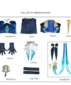 Genshin Impact Neuvillette Cosplay Costume