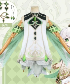 Genshin Impact Dendro Nahida Cosplay Costume