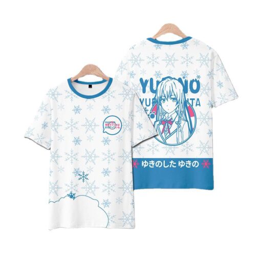 My Youth Romantic Comedy Is Wrong Yukinoshita Yukino T-shirt Cosplay Costume