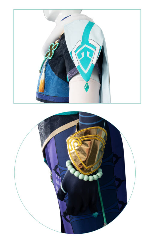 Genshin Impact Bai Zhu Cosplay Costume