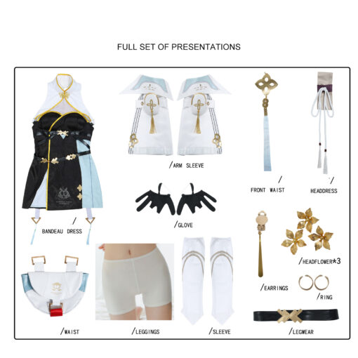 Wuthering Waves Baizhi Cosplay Costume