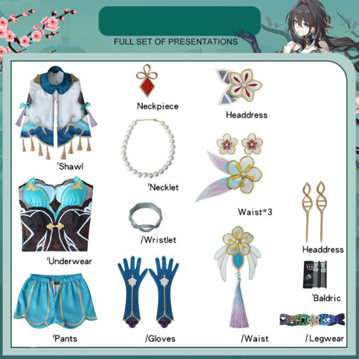 Honkai Star Rail Ruan Mei Cosplay Costume