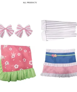 Demon Slayer Kanroji Mitsuri Kimono Cosplay Costume