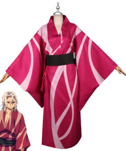 Demon Slayer Shinazugawa Sanemi Kimono Cosplay Costume