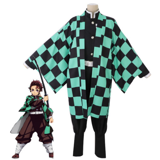 Demon Slayer Tanjirou Kamado Cosplay Costume