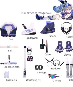 Honkai Star Rail Silver Wolf Cosplay Costume