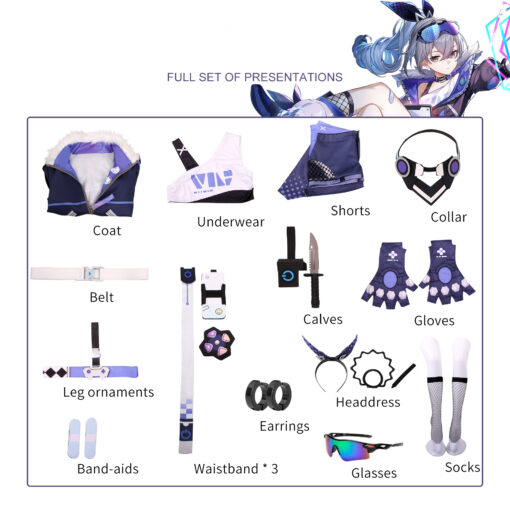 Honkai Star Rail Silver Wolf Cosplay Costume