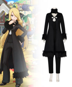 Pokemon Cynthia Cosplay Costume