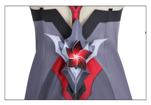 Honkai Star Rail Acheron Red Form Cosplay Costume