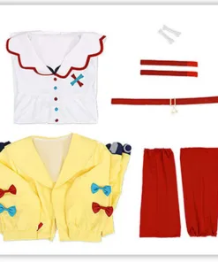 Vtuber Inugami Korone Cosplay Costume
