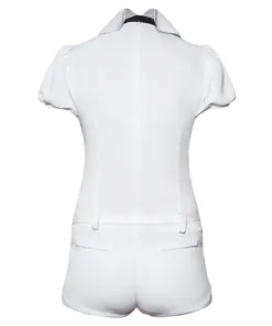 Land of the Lustrous Antarcticite Cosplay Costume White Jumpsuits