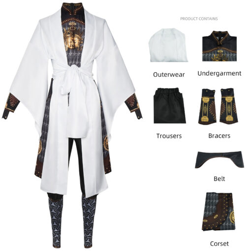 Black Myth Wukong Erlang Shen Cosplay Costume