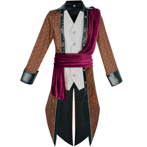 Pirates of the Caribbean Men Pirates Cosplay Costume