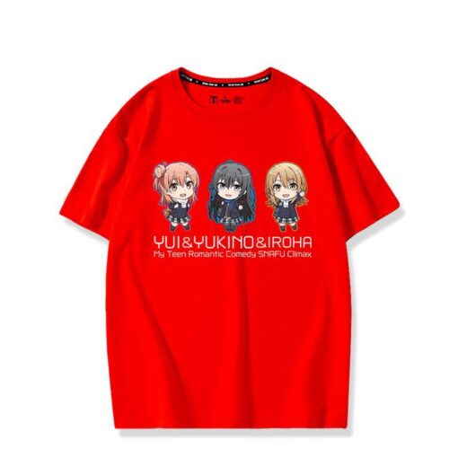 My Youth Romantic Comedy Is Wrong Yukinoshita Yukino T-shirt Cosplay Costume