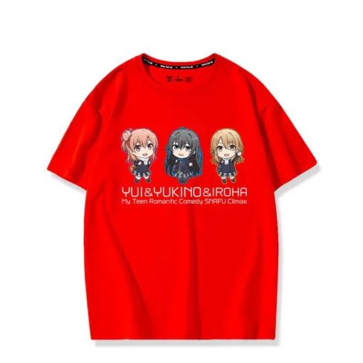 My Youth Romantic Comedy Is Wrong Yukinoshita Yukino T-shirt Cosplay Costume