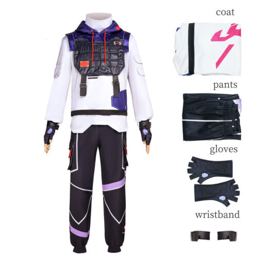 Valorant Iso Cosplay Costume